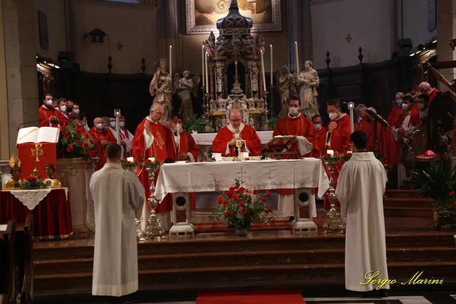 Immagine per Gorizia celebra i suoi patroni, Redaelli: «Rilanciare la storia delle famiglie e l'Università»